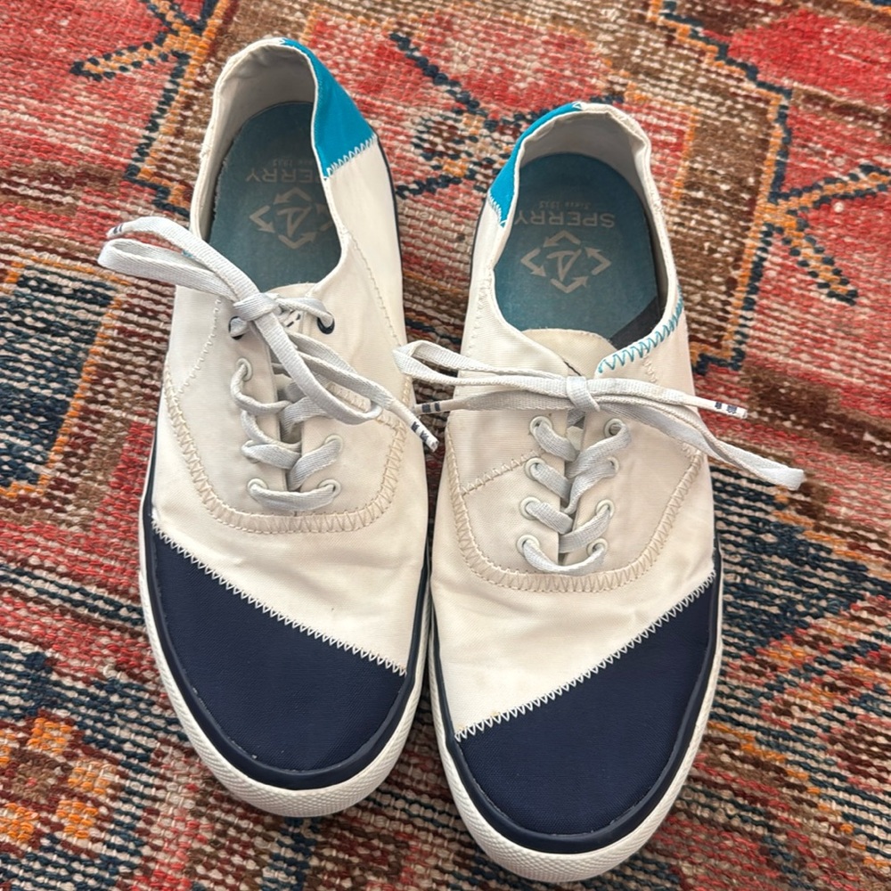 Sperry Shoes Mens 9 Captain CVO Casual Low Sneakers STS18916